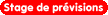 Stage de prévisions